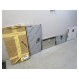 5-Stainless Steel Tool Box Doors, Sizes in Disc.