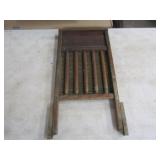 National Washboard Co. Wooden Washboard 25x12.5in