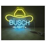 13.75x10 Busch Light Fish LED Neon Sign