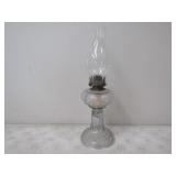 18.5in Tall Antique Oil Lamp