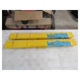 2 Metal Adjustable Sawhorses