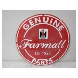 IH Genuine Farmall Parts Est.1923 Metal Sign, 30in
