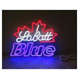 13.5x11 Labatt Blue LED Neon Sign