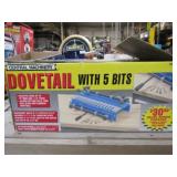 Central Machinery Dovetail W/5 Bits Mod. 34102