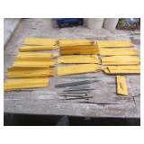 Assorted New Files,Round,Flat,Tapered, 23 Total