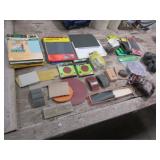 Various Sand Paper & Blocks