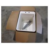 NIB-Utila Tub Single Laundry Tub 18wx23.5L,