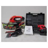 B&D 7.2v Cordless Interchangeable Shear/Shrubber