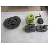 2-Ryobi 18v Lithium 4AH & 2AH Batteries,Charger,
