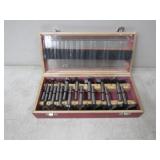 16pc. Forstner Drill Bit Set in Wooden Case
