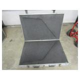 39x7x27 1/2in. Metal Cases w/Handles,Padded Foam