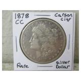 1878-CC Carson City Silver Dollar