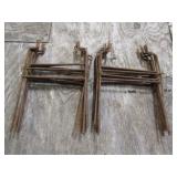 14 Trap Stake Supports 9.5in. Wide, 13.5in Tall