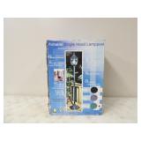 NIB Portable Single Head Lamp Post, 73in Tall,