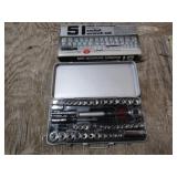 51pc Standard & Metric 1/4-3/8in Socket Wrench Set