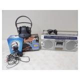 Sharp GF-5454 Boom Box, JVC Rechargeable Cordless