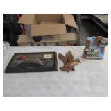 Fitgers Beer Redhead Duck Sign,Grain Belt Goose