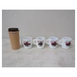 Case IH Polo Equipment Co. Coffee Cups, 3-1988-