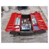 Metal Tackle Box w/ Empty Boxes