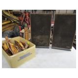 8 Various Lamp Bases, 1 Lamp, &