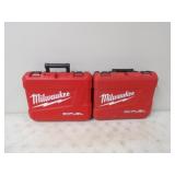 2-Cases Only, Milwaukee M18 Fuel Hard Cases