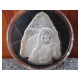 1oz .999 Silver Arrow Head