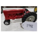 Lee Toys Red Tractor Metal Die Cast