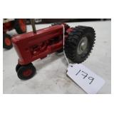 Lee Toys Red Tractor Metal Die Cast