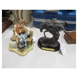 "Bare Back" by Bill Frank 1998, "Old Timer" 1969