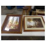 Metallic Pheasant Framed Print 19.5x23.5 & Quiet F