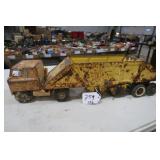 Gravel Drop Bottom Tandem Axle Trailer, &