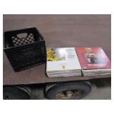 Approx 55 Records w/Milk Crate