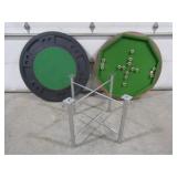 Poker Table & Pool Table, with Base