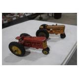 2 International Tractors