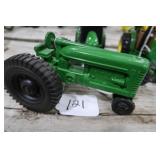 Kiddie Toy Green Tractor Mod.H Die Cast Metal