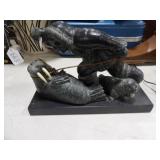 "The Kiss" by Augste Roding Reproduction Sculpture