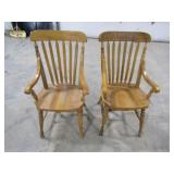 2-Ashley Dining Room Captain Chairs