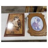 "Screech Owls" by Richard Hinger 15.5inWx21inT, &