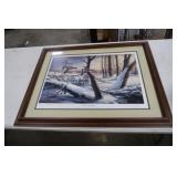 "Prairie Springs" by Terry Redlin, 24in W, 27in. L