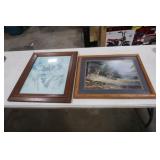 Deer Picture by K.Marson 20.5in Wide, 25in Long, &