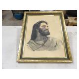 "Head of Christ" Print by Richard Hook 18inWx22inT
