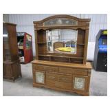 6 Drawer Dresser w/Top Mirror & Light