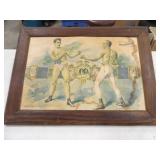 Police Gazette Reprint of Jim Corbett &