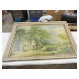 Red Coat Inn Print 40.75inWx29inT