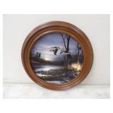 "Evening Glow" by Terry Redlin Framed Plate,