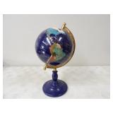 17in. T Globe w/Lapis Lazuli & Precious Gemstone