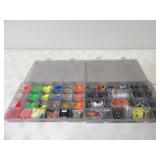 2-Cabelas Clear Storage Trays w/Lure Accessories