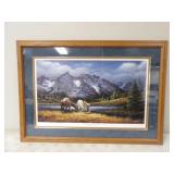 38x27 For Purple Mountain Majesties byTerry Redlin