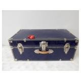 WWII Military Trunk w/Key 30wx15.5Dx12.5T
