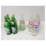 4-32oz Glass 7p Bottls,1-32oz Coca-Cola Glass Bott